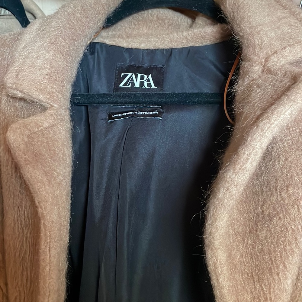 Long comfy Zara coat size XS